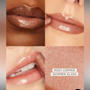 Rosy Copper shimmer glass Tarte maracuja juicy lip plump